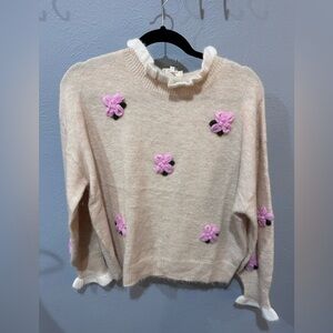 Women’s Floral Spring Sweater